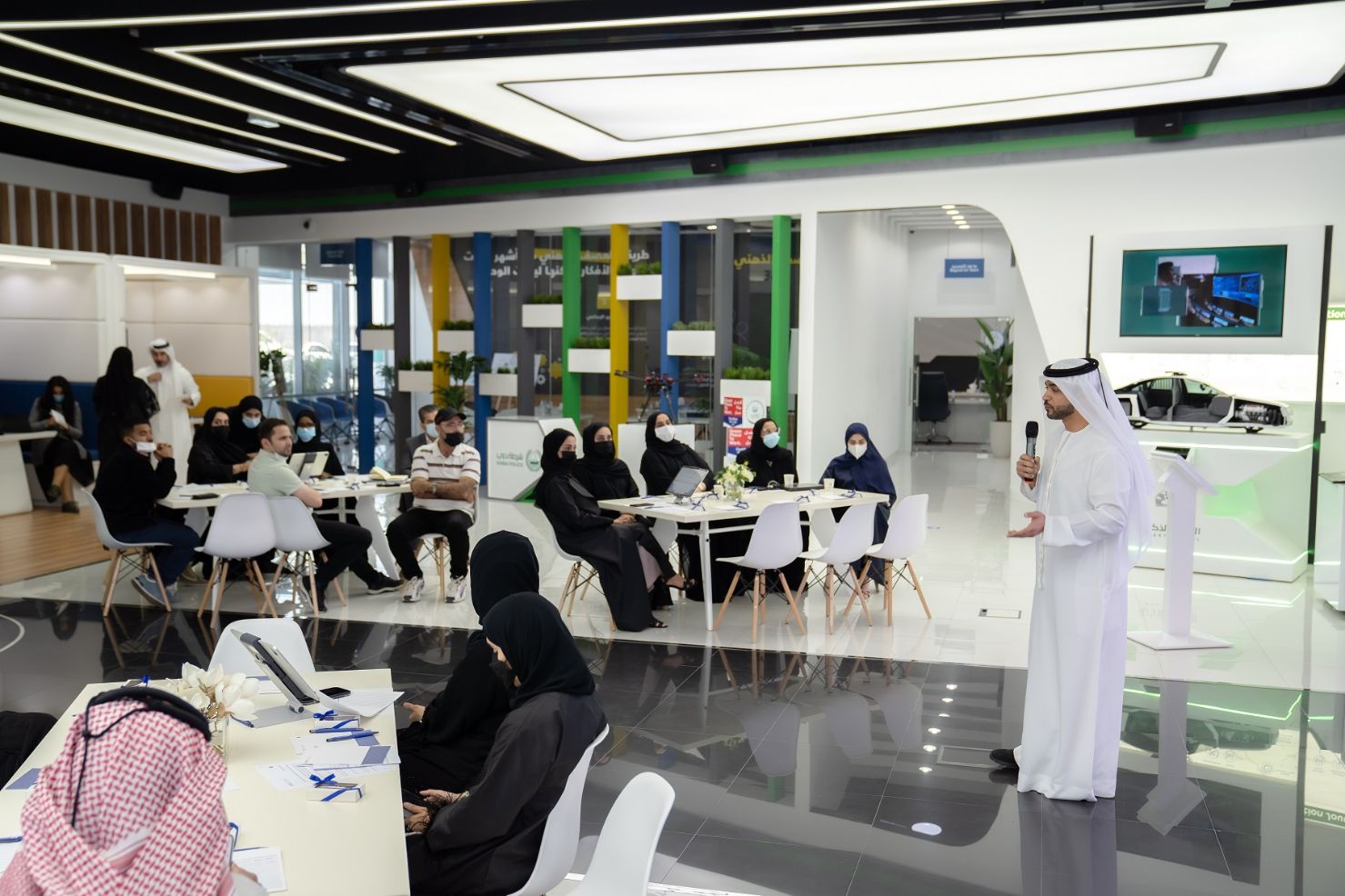 Emirates Health Services hosts first Media Innovation Lab with journalists attending the inaugural event