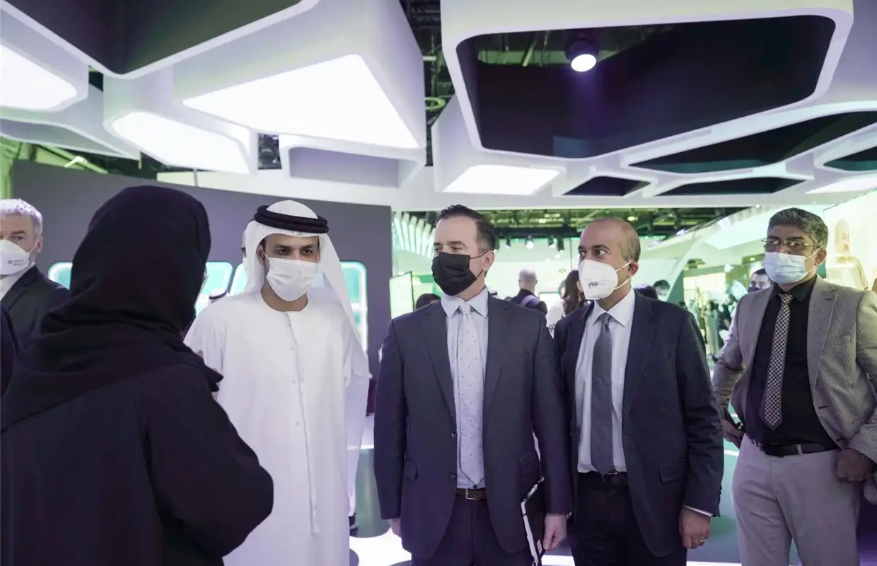 Emirates Health Services Stand at Arab Health 2022