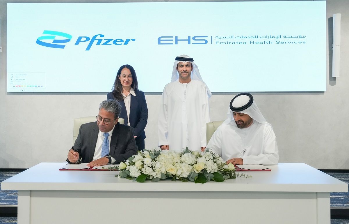 Emirates Health Services partners with Pfizer Gulf to Create a Digital Platform to Promote the Quality of Healthcare in School Systems