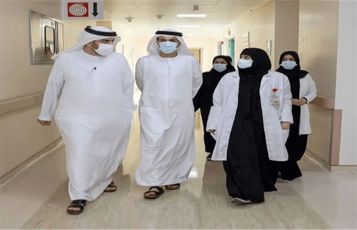 EHS Head of Board of Directors tours to check the health facilities performance