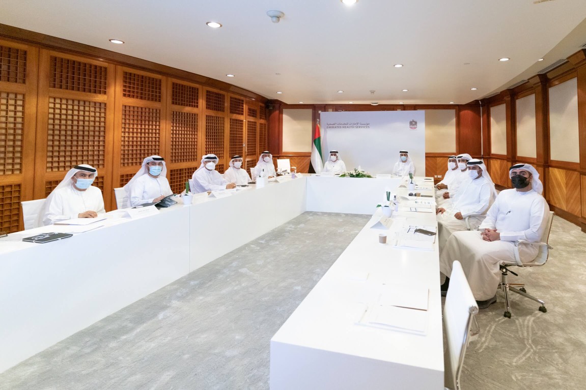 Emirates Health Services holds its third meeting of 2021