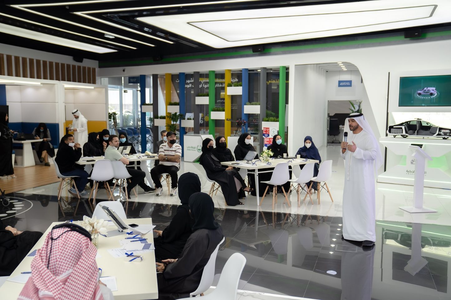 Emirates Health Services hosts first Media Innovation Lab with journalists attending the inaugural event