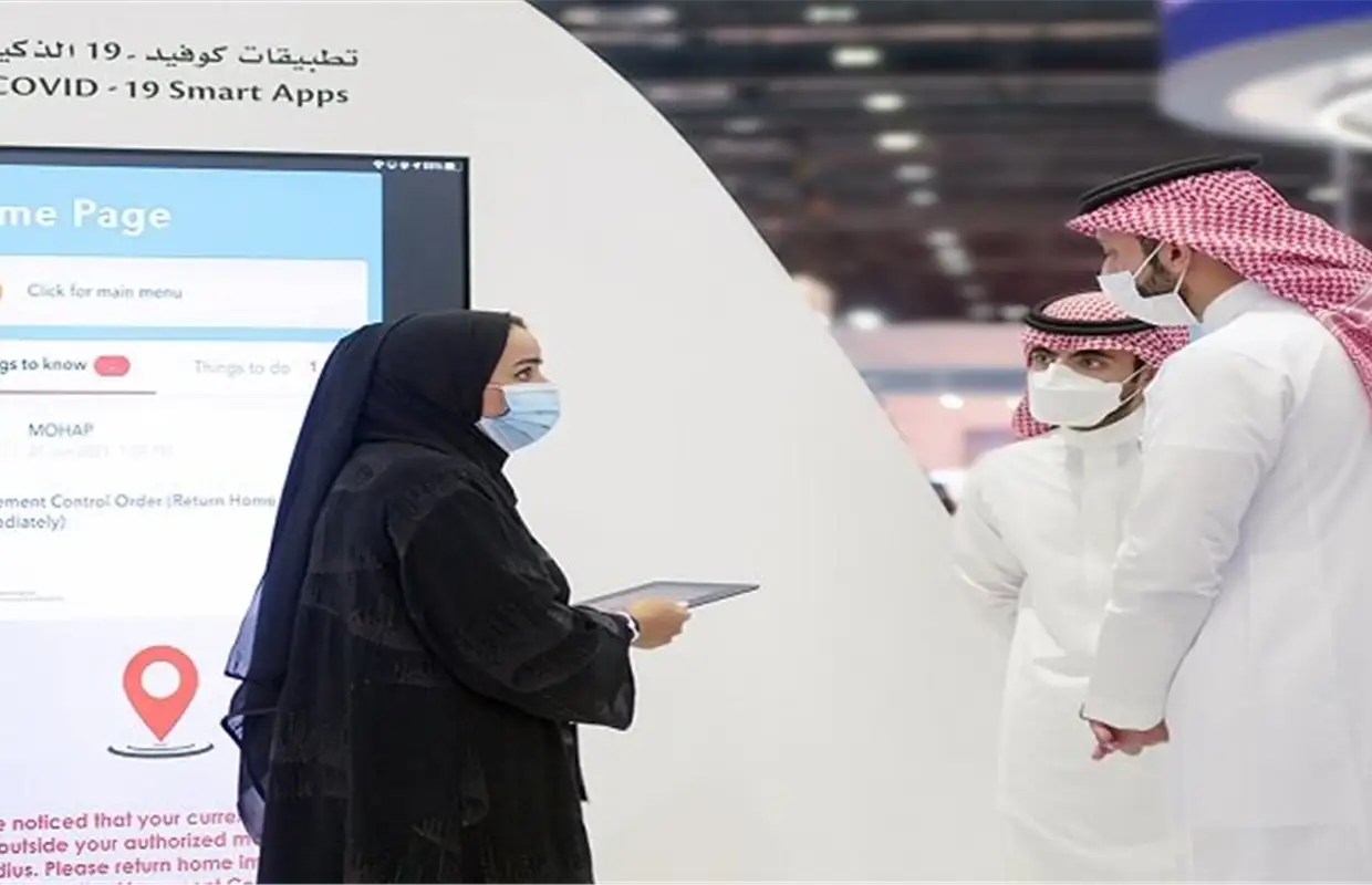 Within the package of innovative programs and projects in which the MoHAP and EHS participate in Arab Health 2021. The Covid-19 UAE app is under the spotlight at the Exhalation ,the App provides real-time Covid-19 statistics within the UAE and provides a full stack of services.